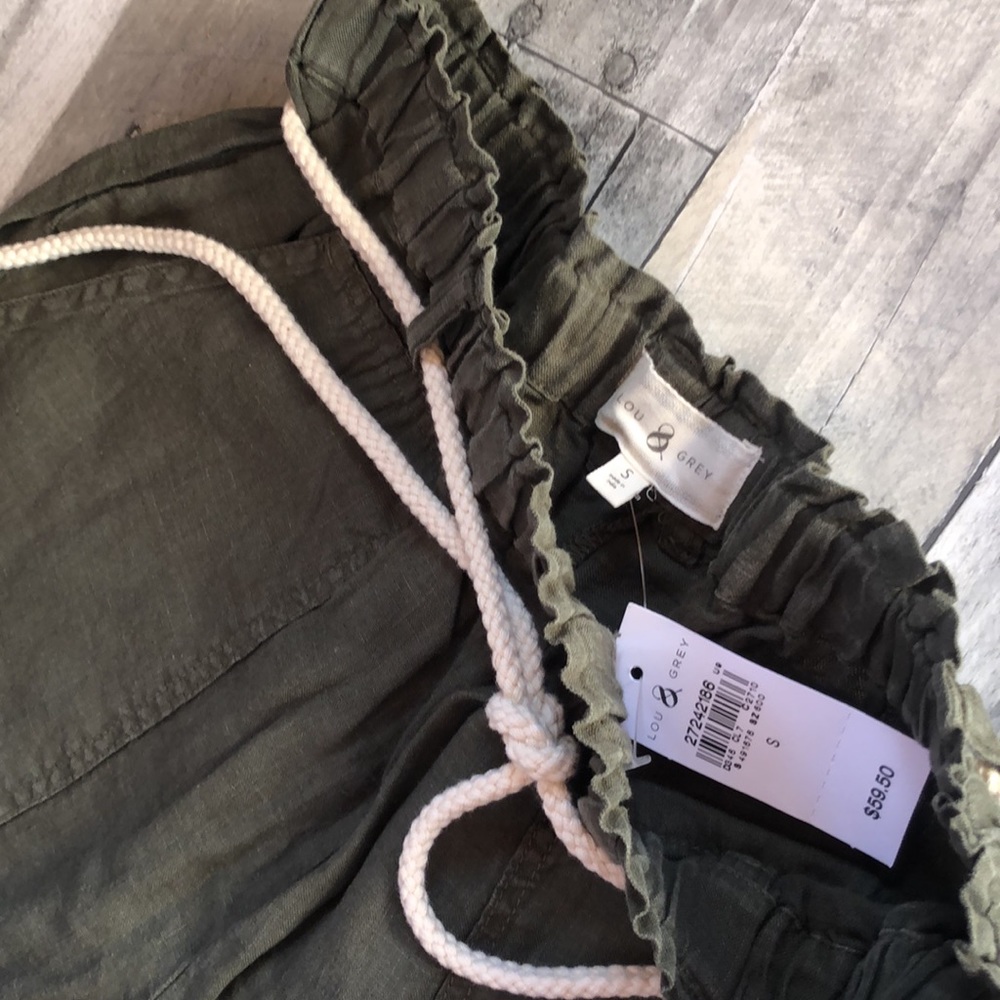 Lou & Grey Linen Rope Tie Shorts - Picture 4 of 4